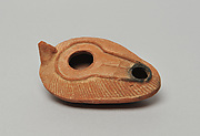 Oil Lamp with a Cross