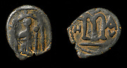 Anonymous Follis, Byzantine Type, but without Crosses