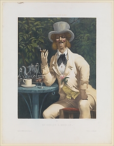 An Englishman at Mabille (Un Anglais à Mabille), from Galerie pour Rire, no. 34
