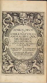 I) Symbolarum et Emblematum ex Aquatilibus et Reptilibus Desumptorum. Centuria Quarta. (1604)
