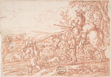 November (one of a series representing the labors of the months)