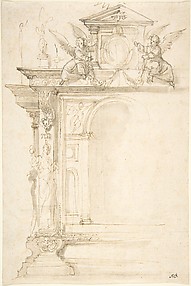 Design for a Tomb or Altar
