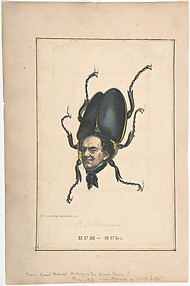 Hum-Bug (P. T. Barnum), from the Comic Natural History of the Human Race
