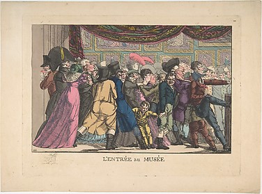 L'Entrée au Musée
