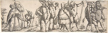 Procession of Monstrous Figures