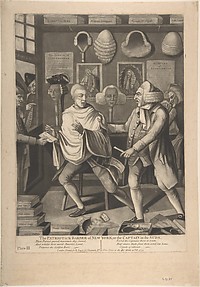 The Patriotick Barber of New York, or the Captain in the Suds