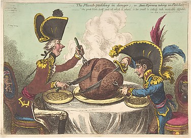 The Plumb-Pudding in Danger;–or–State Epicures Taking un Petit Souper