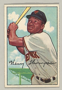 Henry Thompson, Outfield, New York Giants, from the series Picture Cards (no. 249)