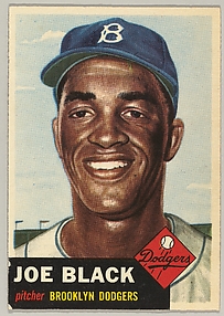 Joe Black, Pitcher, Brooklyn Dodgers, from the series Dugout Quiz (no.81)