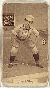 Card 6, Short Stop, from the series 