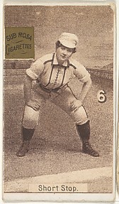 Card 6, Short Stop, from the series 