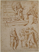 Studies of Details from Trajan's Column