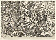 Bear Hunt from a Set of Ten Hunting Scenes (1609)