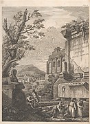 Ruins of the Palace of the Emperor Diocletian at Spalatro in Dalamatia