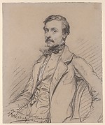 Portrait of a Seated Man, three-quarter view