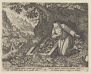 Jacob, from the series Sylvae Sacrae Monumenta...Anachoretarum