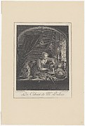 Milkmaid after the painting of G.Dou in the Cabinet of Mr. Poullain
