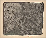 Painter and Model in an Armchair