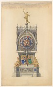 Design for Enameled Clock