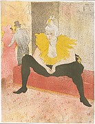 The Seated Clowness (Mademoiselle Cha-u-ka-o), from the series Elles