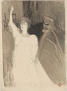 Bartet and Mounet-Sully, in Antigone