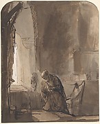 Saint Jerome Praying in His Study