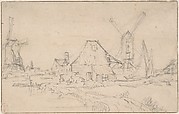 Landscape With Two Mills