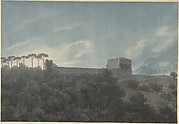 View of the Villa Lante on the Janiculum in Rome