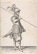 The Soldier Carrying His Pike at the Slope