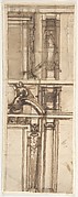 Design in Elevation for the Façade of a Building.