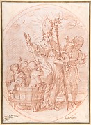 Saint Nicholas of Bari Resuscitating Three Children Discovered in a Tub of Brine