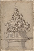Design for a Fountain with Rivergods and Nymphs.