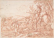 November (one of a series representing the labors of the months)