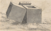 Perspectival Drawing with Three Cubes