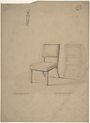 View of Front and Rear of Chair