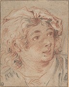 Young Man Wearing a Beret