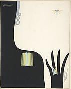 Design for a Topaz Brooch and Ring