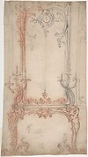 Study for a Mantel and Overmantel