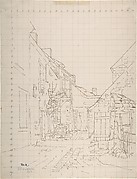 An Alleyway between Houses
