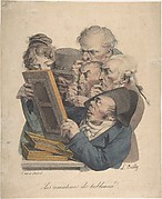The Art Connoisseurs (Les Amateurs de Tableaux), from the series Recueil des Grimaces (Collection of Grimaces)