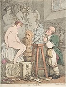 The Sculptor [Preparations for the Academy, Old Joseph Nollekens and his Venus]