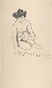 Seated Nude Woman