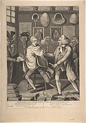 The Patriotick Barber of New York, or the Captain in the Suds