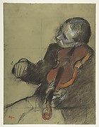 Violinist, Study for 