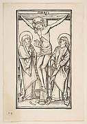 Christ on the Cross with the Virgin and Saint John