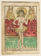 The Man of Sorrows between Two Angels (Schr. 900)