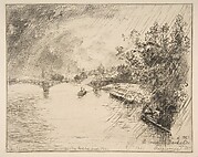 View of the Saints-Pères Bridge