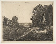 Flight into Egypt: Altered from Tobias and the Angel by Hercules Seghers