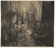 Christ Crucified between the Two Thieves:  The Three Crosses