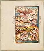 Songs of Innocence and of Experience, Shewing the Two Contrary States of the Human Soul: Combined Title Page